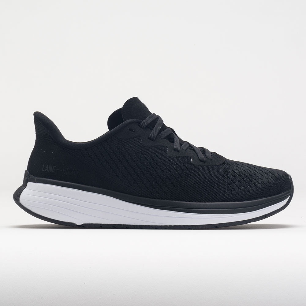 Lane Eight Women’s The Relay Trainer Black White NEW 7.5